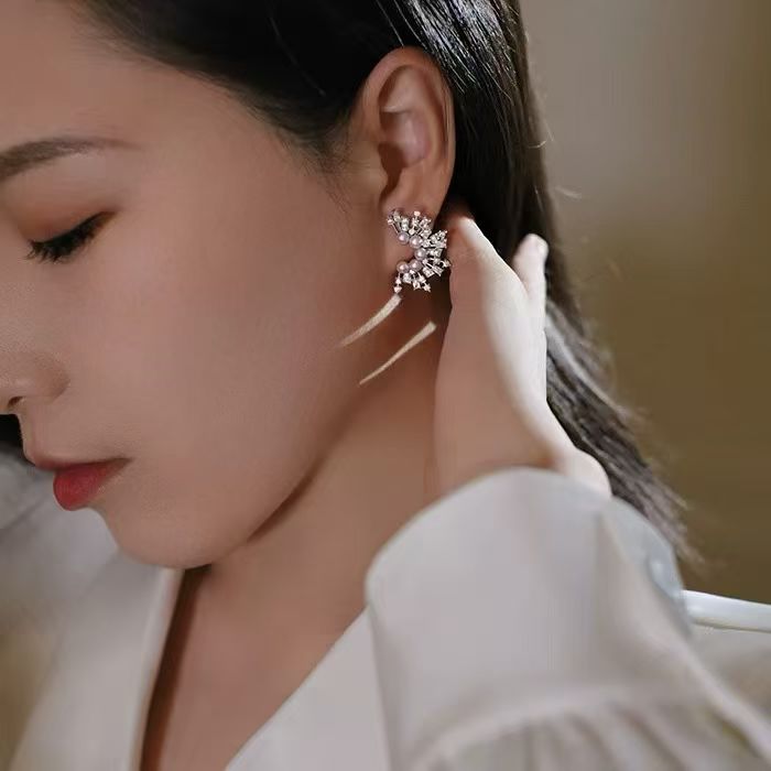 Fireworks Bloom Stud Earrings