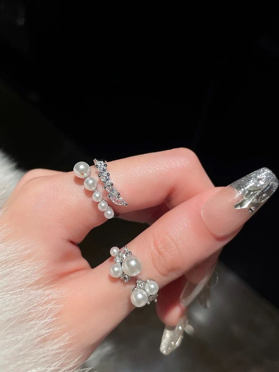 14K White Gold Filled Ring