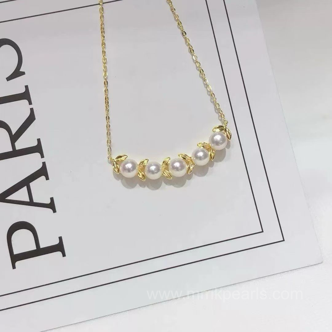 Ear of Rice Inspired Necklace | 14K Gold Filled