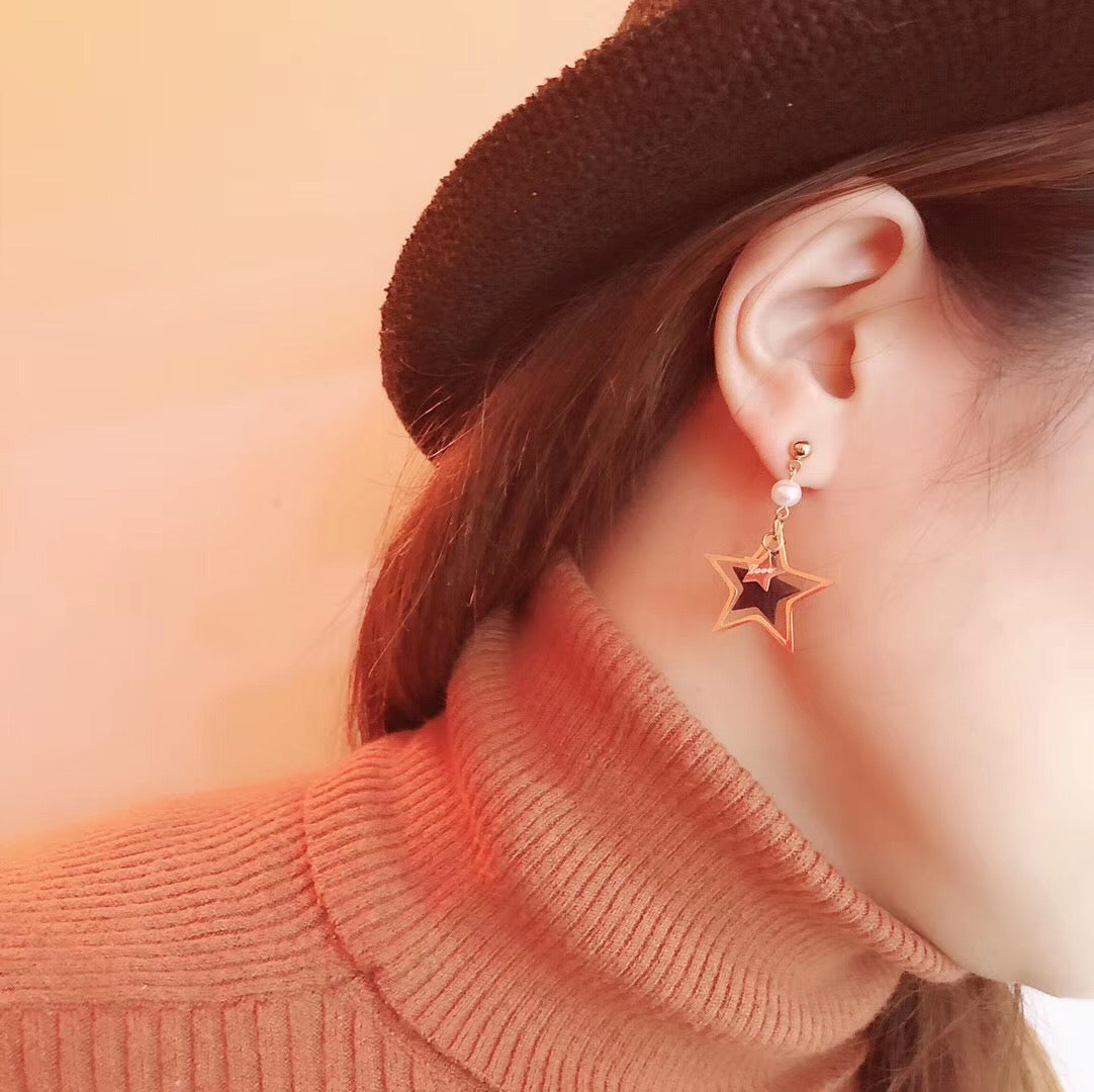 Love Star Earrings