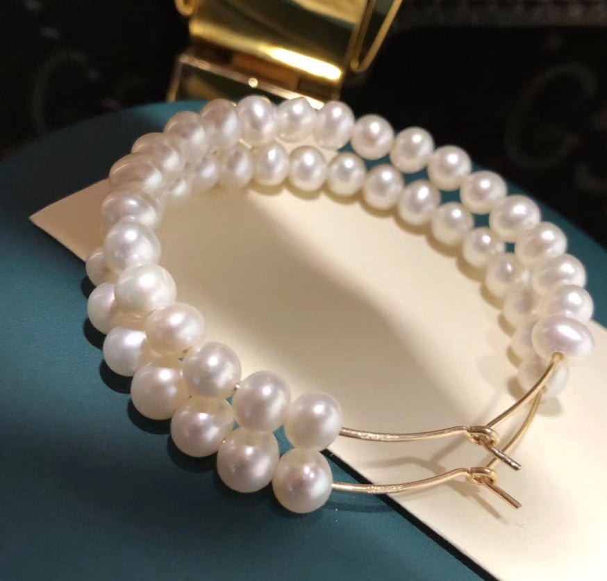 Large Hoop Statement Earrings