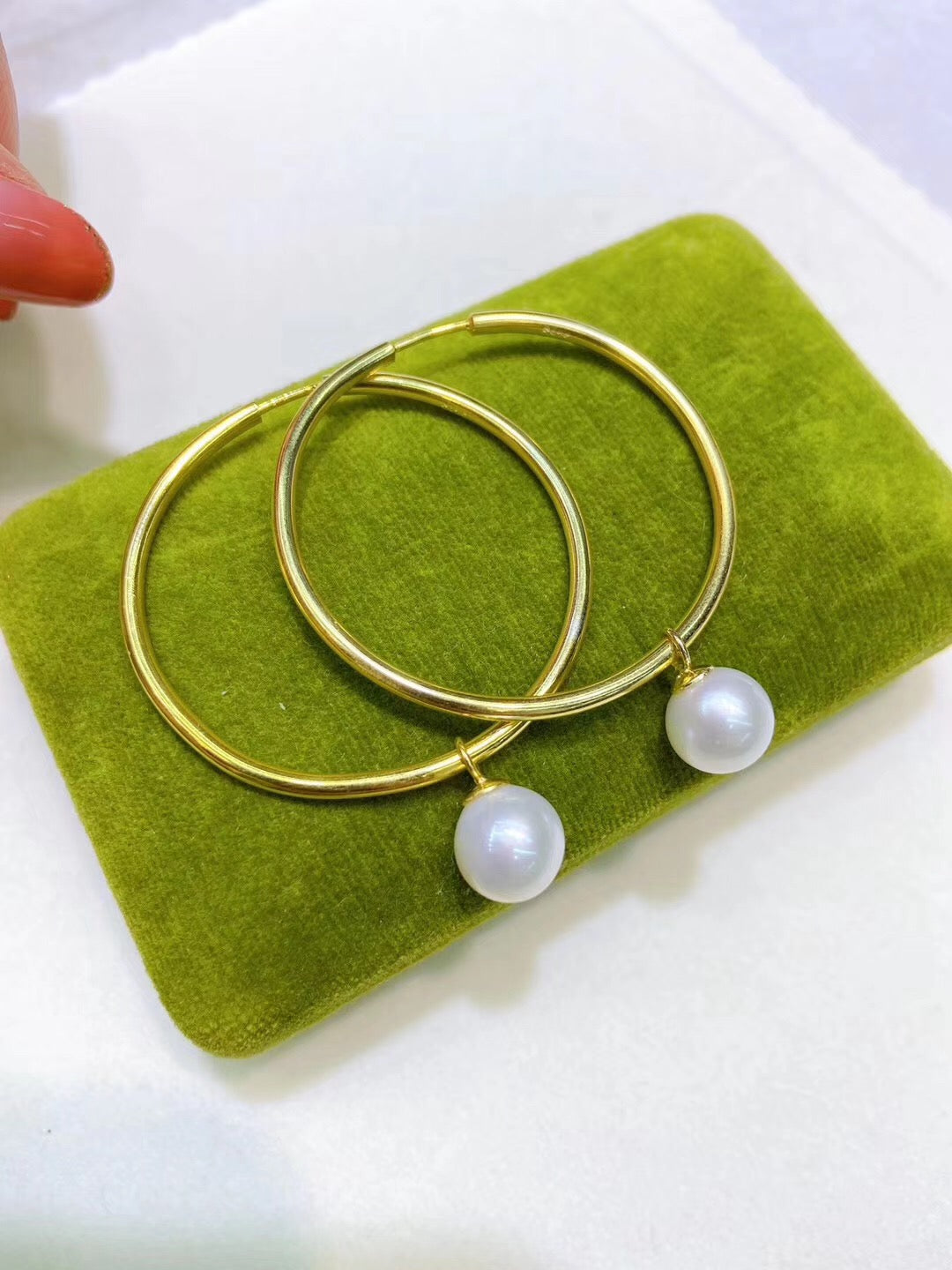 Two-In-One Medium Hoop Statement Earrings