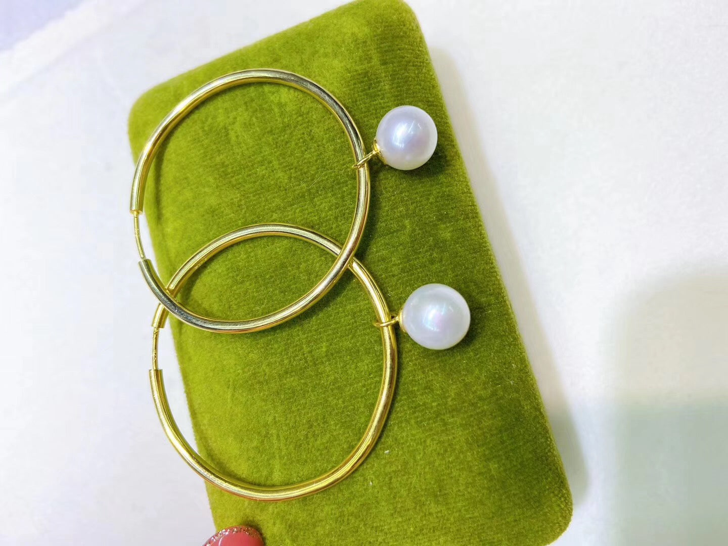 Two-In-One Medium Hoop Statement Earrings