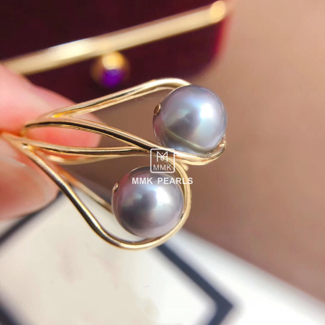 Akoya Pearl Earrings 14K Gold Filled - 2 Options