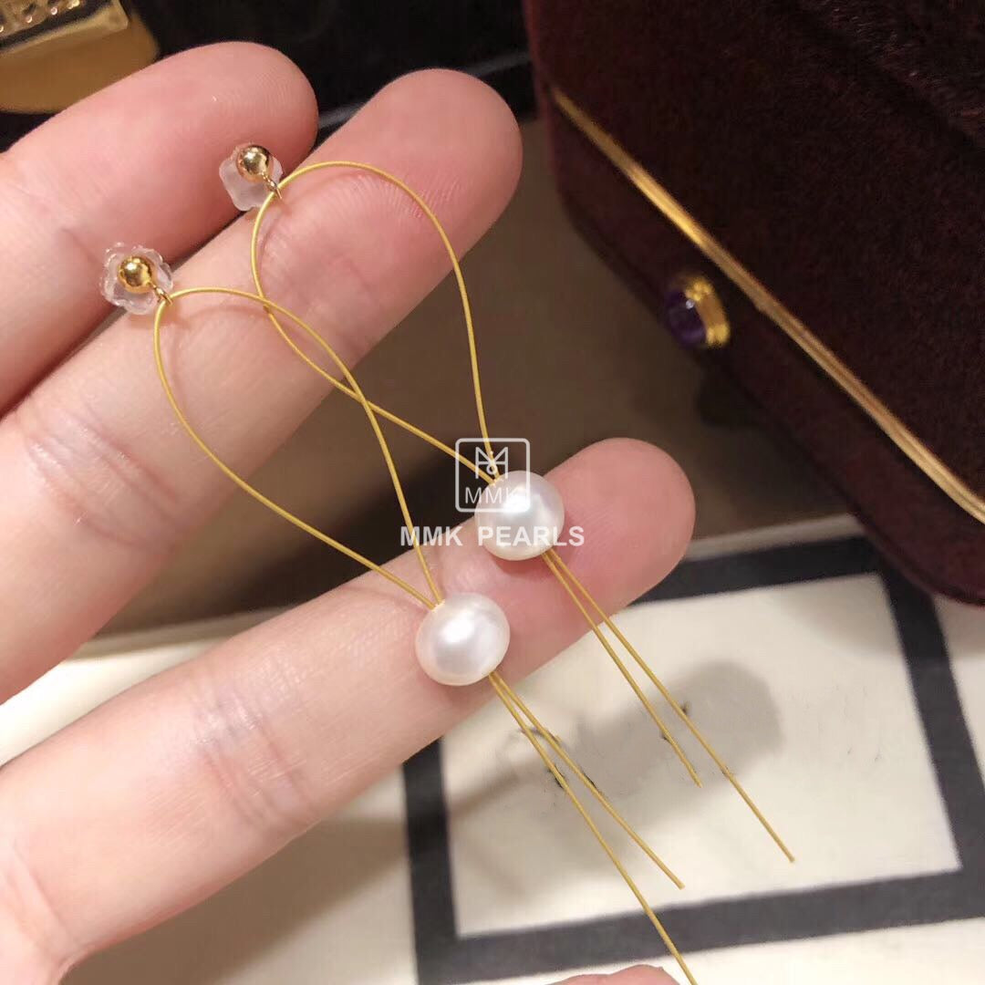 MMK 2-Pearl Necklace, 1-Pearl Earrings