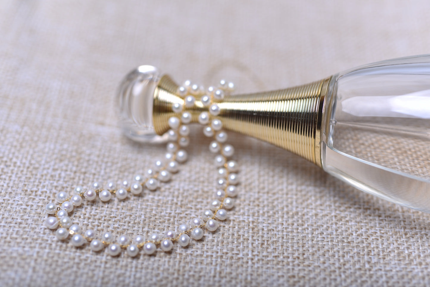 AAAAA Authentic Pearl Double Strands with 14k Yellow Gold (4.0-5.0mm)