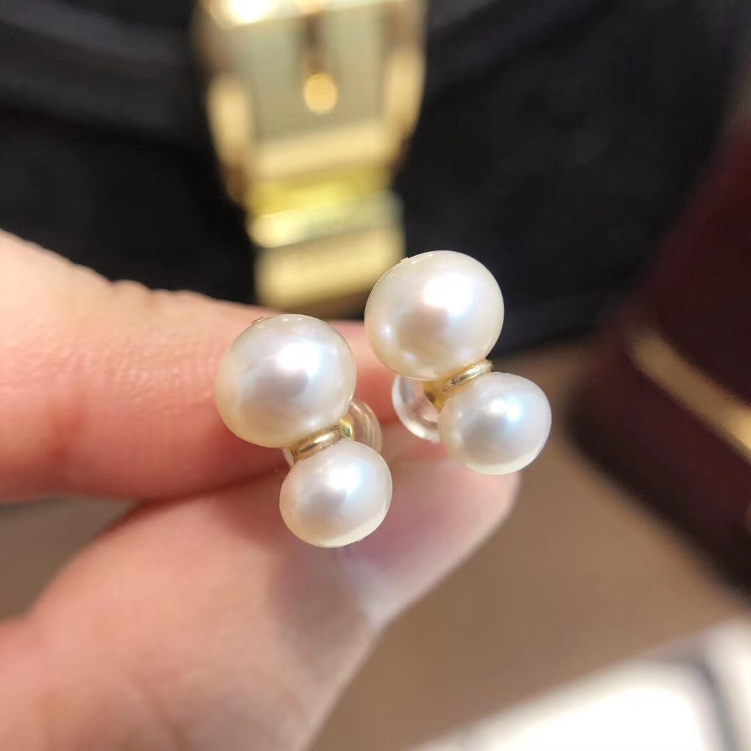MMK 2-Pearl Necklace, 1-Pearl Earrings