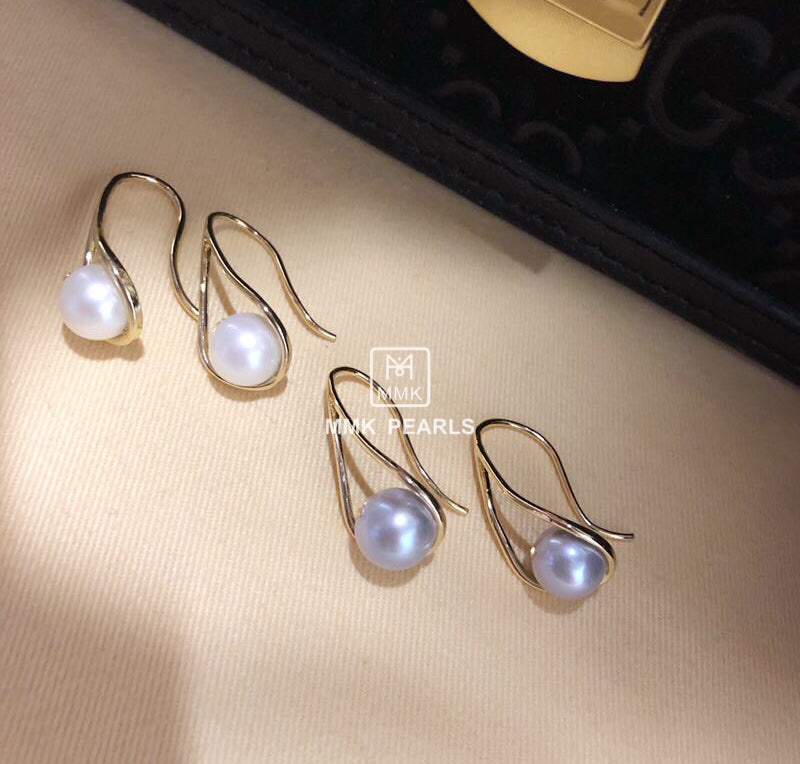 Akoya Pearl Earrings 14K Gold Filled - 2 Options