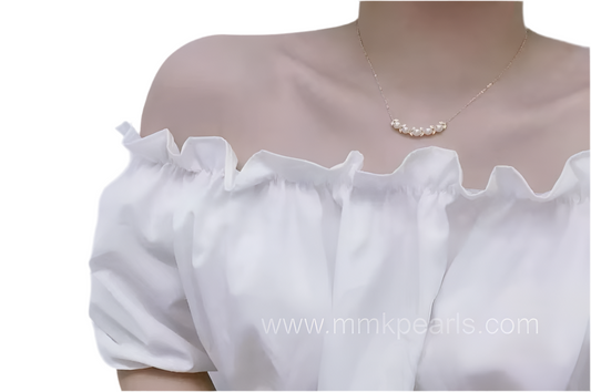 Ear of Rice Inspired Necklace | 14K Gold Filled