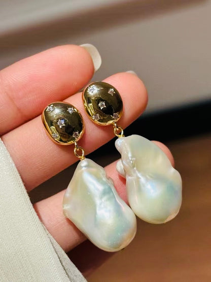 Surprise Blind Box | A Pair of Stunning Large Baroque Pearl Earrings | Unique Designs Selected Just for You