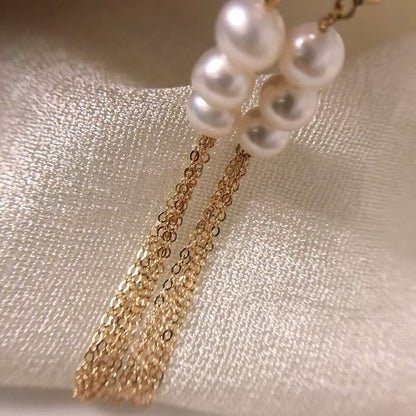 Beaded Tassel Earrings