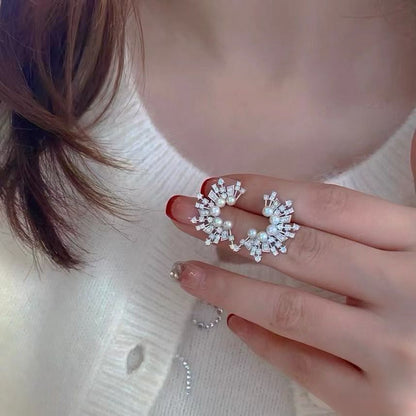 Fireworks Bloom Stud Earrings