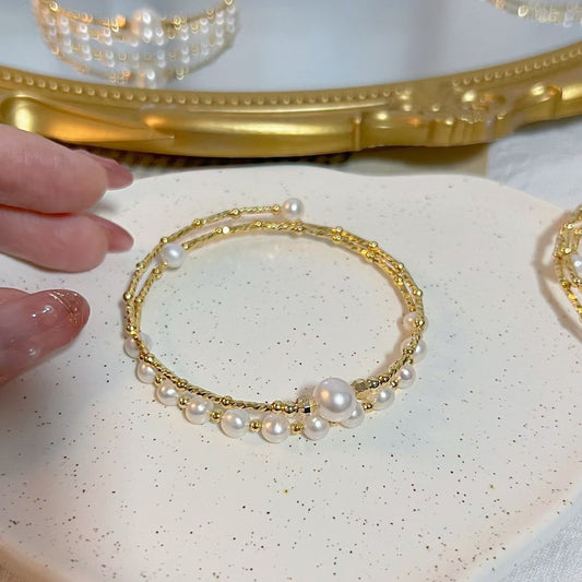 Double-Layer Bestseller Pearl Bracelet