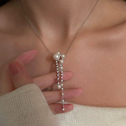 Starry Night Tassel Necklace