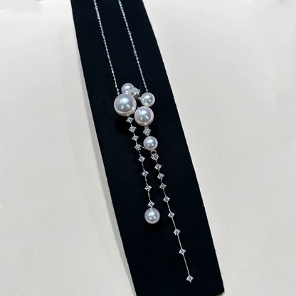 Starry Night Tassel Necklace