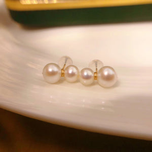 MMK 2-Pearl Necklace, 1-Pearl Earrings