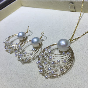 Freshwater Pearl Gift Set with 14K Gold Filled Wire