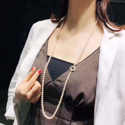 7–8mm Convertible Double-Strand Pearl Jewelry Set