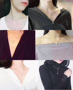 MMK 2-Pearl Necklace, 1-Pearl Earrings