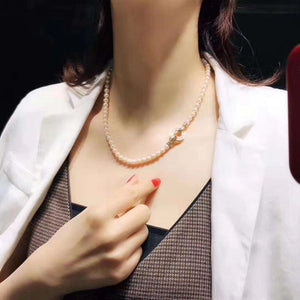7-8mm Multiway Double-String Necklace And Bracelet Gift Set