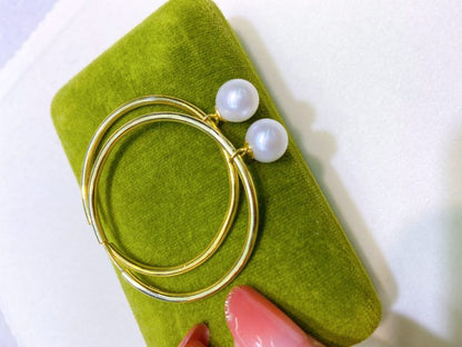 Convertible Medium Hoop Statement Earrings
