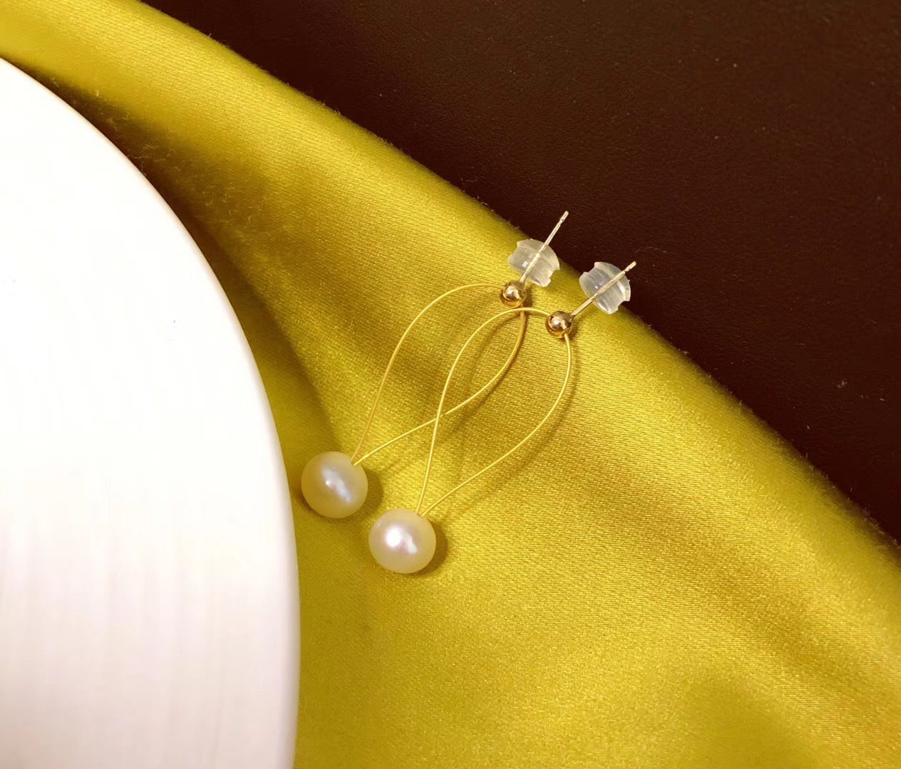MMK 2-Pearl Necklace, 1-Pearl Drop Earrings