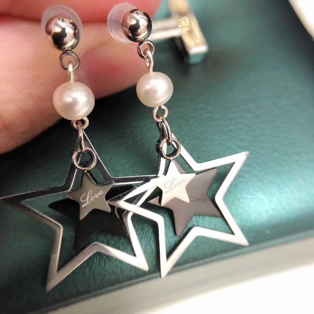 Love Star Earrings