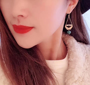 Angel’s Wings Turquoise Earrings