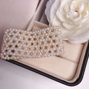Handmade Freshwater Pearl Wristband by MMK
