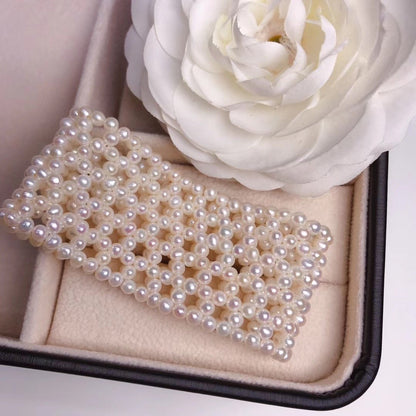 Stretchable Pearl Wristband | Handcrafted by MMK Artisans | Free Custom Fitting